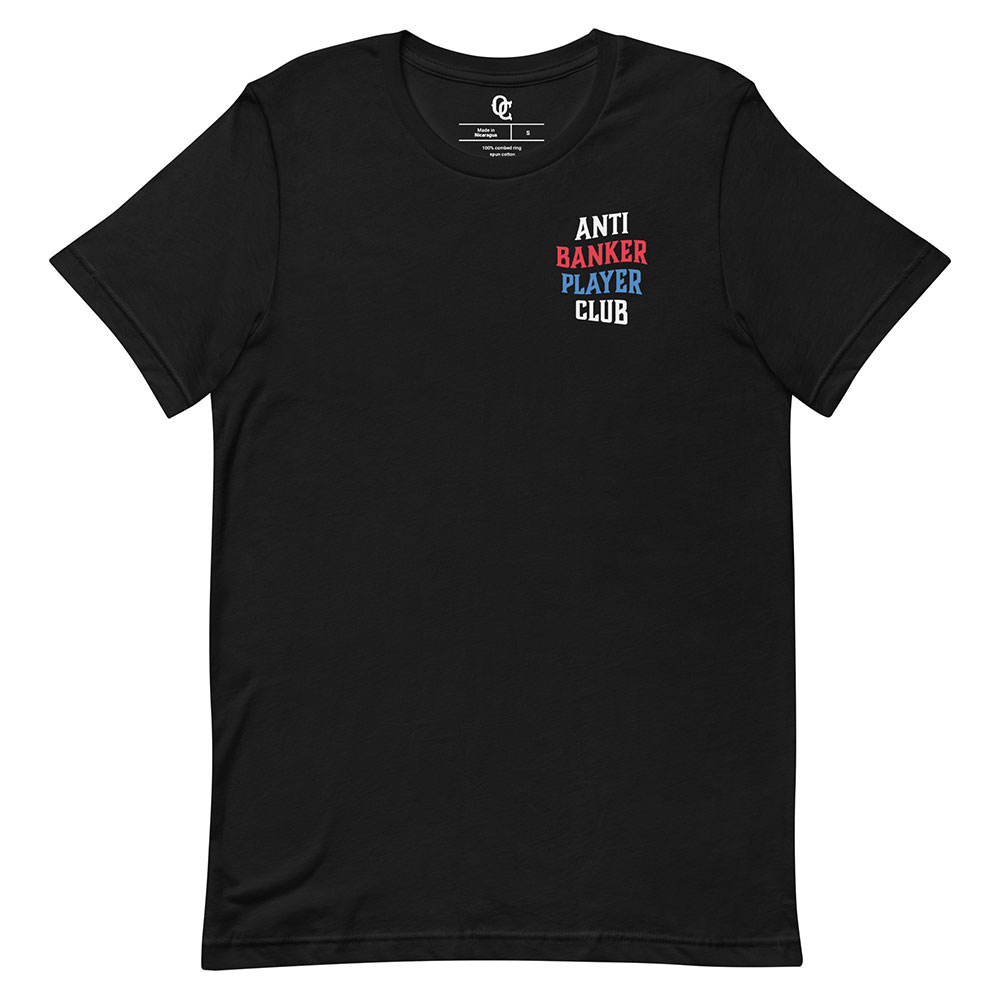 Anti Banker Player Club Shirt - Black
